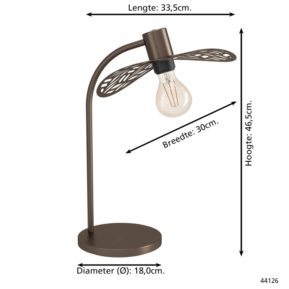 Lampe de table Swaby Ø 30cm Eglo 9008606359608