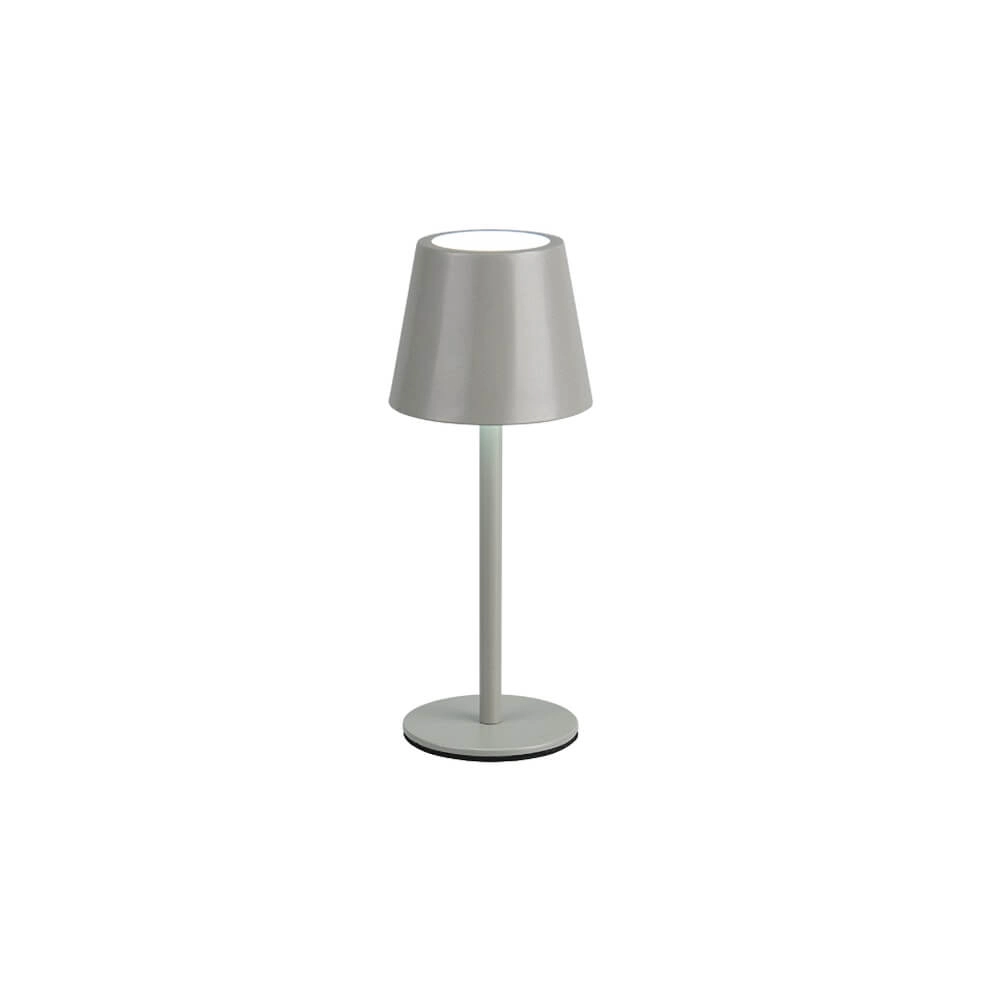 Lampe de table rechargeable Diaz gris Trio 4017807644814