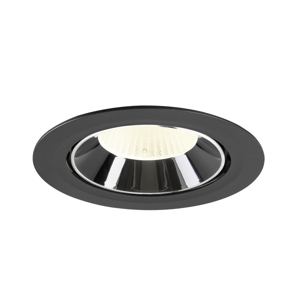 Spot encastré Numinos Gimble XL noir/chrome 4000K - 40 deg SLV 4024163308496