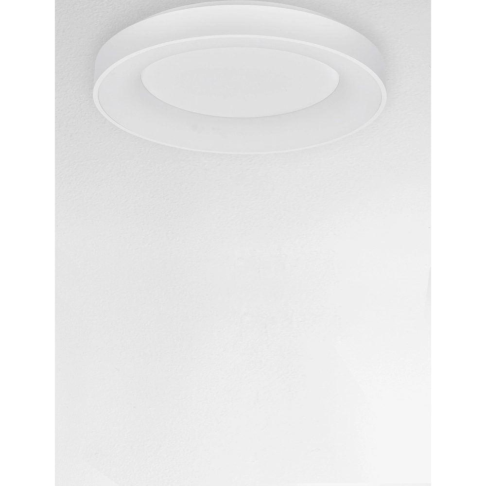 Plafonnier Rando Thin blanc Ø 60cm Lyora 5212017420091