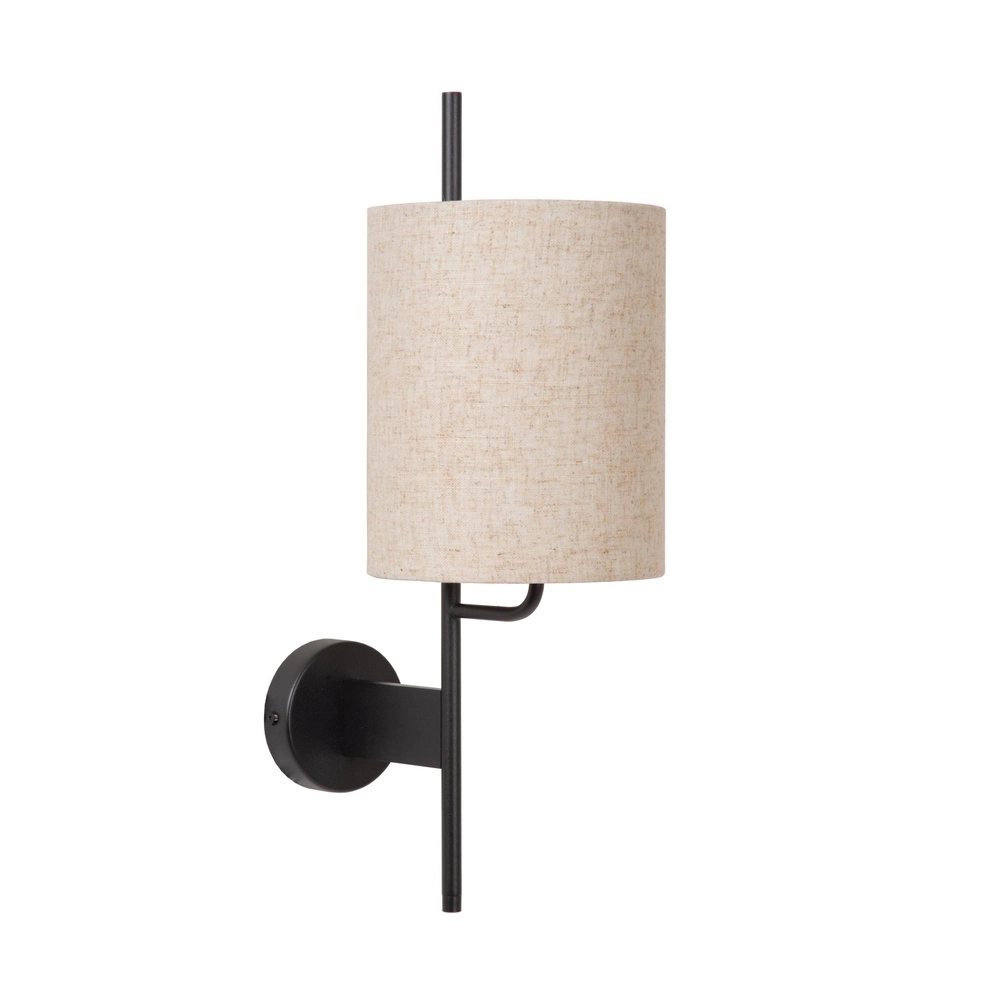 Lampe murale Magic noir avec un point de charge USB