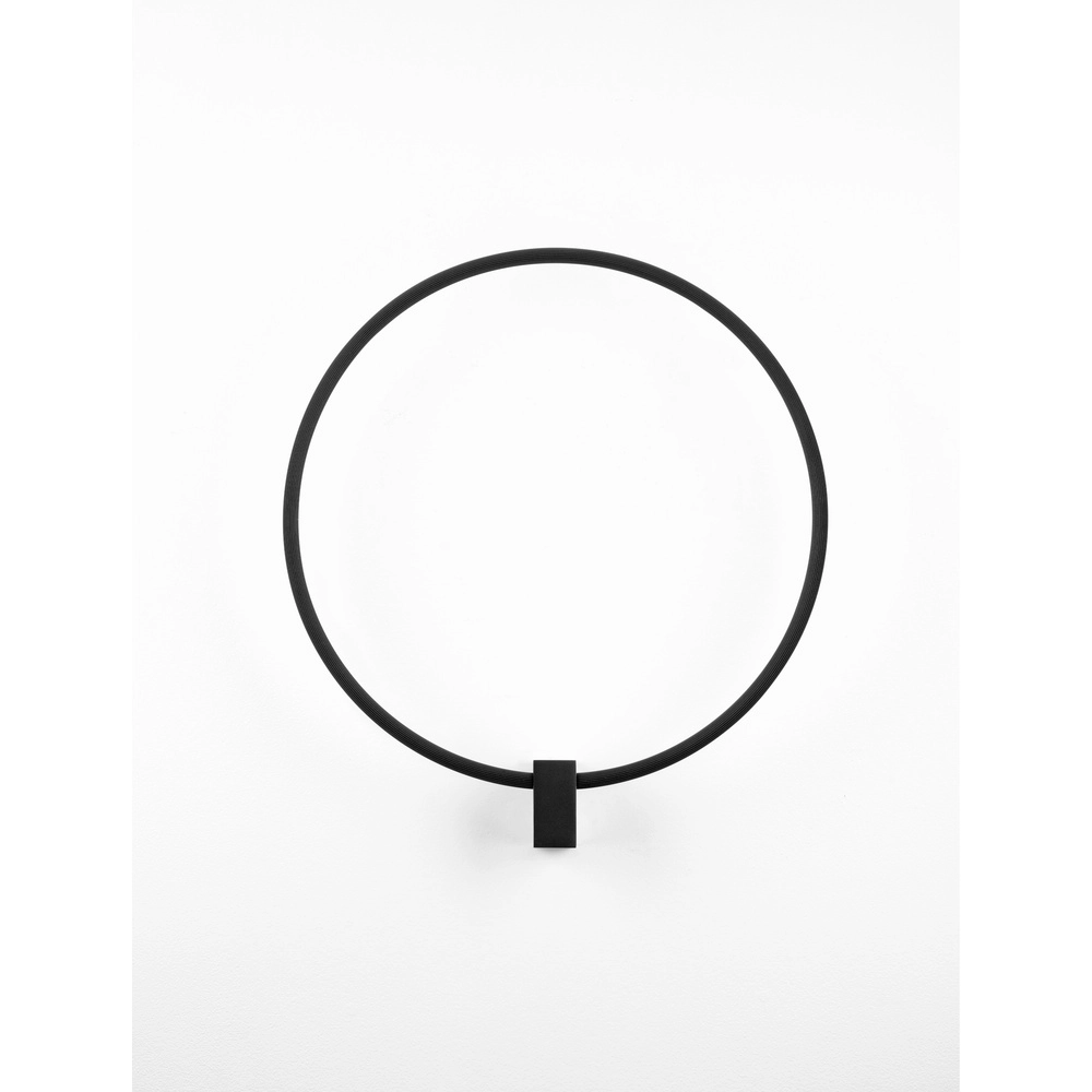 Applique murale ronde Cercio noir Lyora 5212017473677