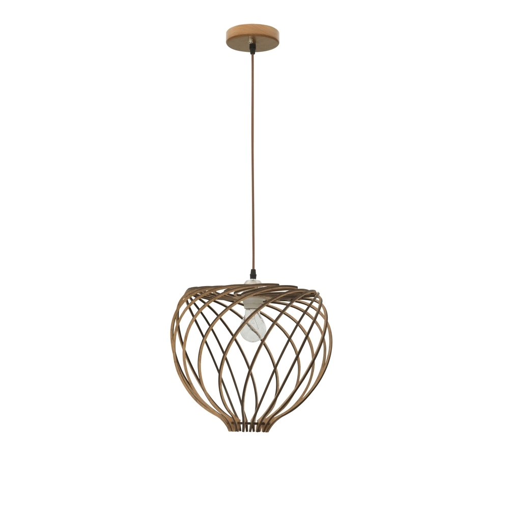 Suspension en bois Adana Ø 35cm Lyora 5212017424952