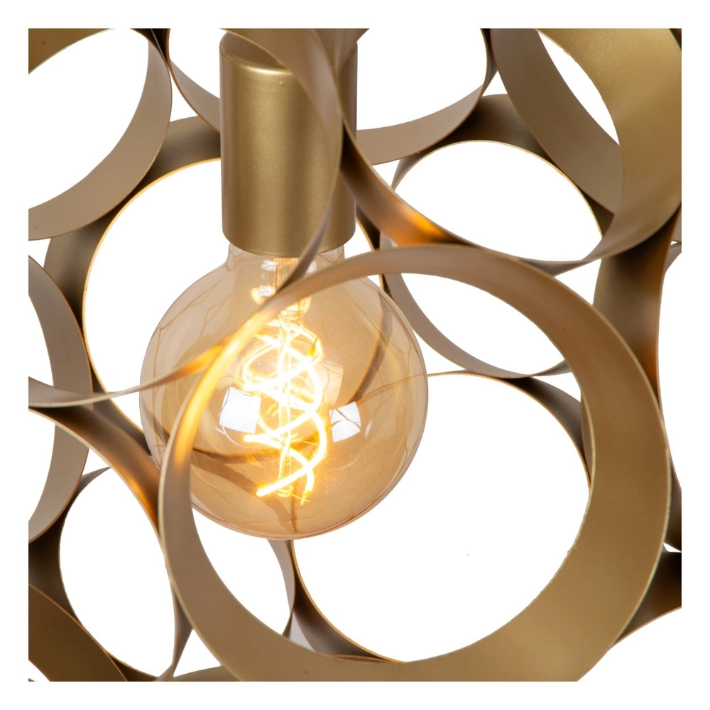Lampe pendante unique Hannelore Ø 40 cm d’or Lucide 5411212106230