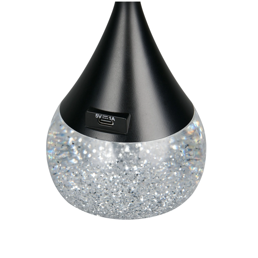 Lampe de table Tembo noir Trio 4017807668773