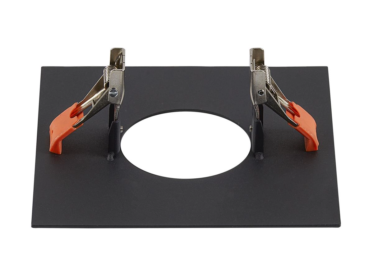 Cadre de montage avant Numinos XS 160/70mm noir droit SLV 4024163262293