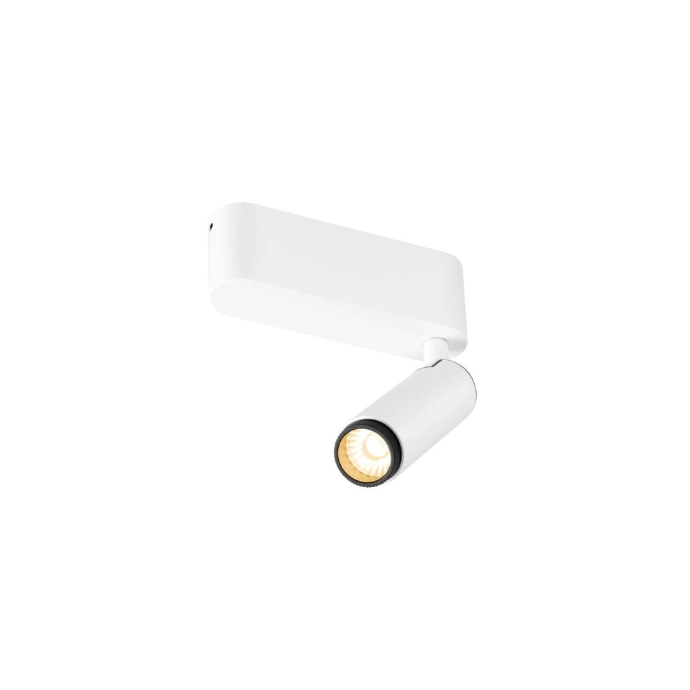 Spot monté en surface Grip! S blanc avec noir 2700K SLV 4024163305006