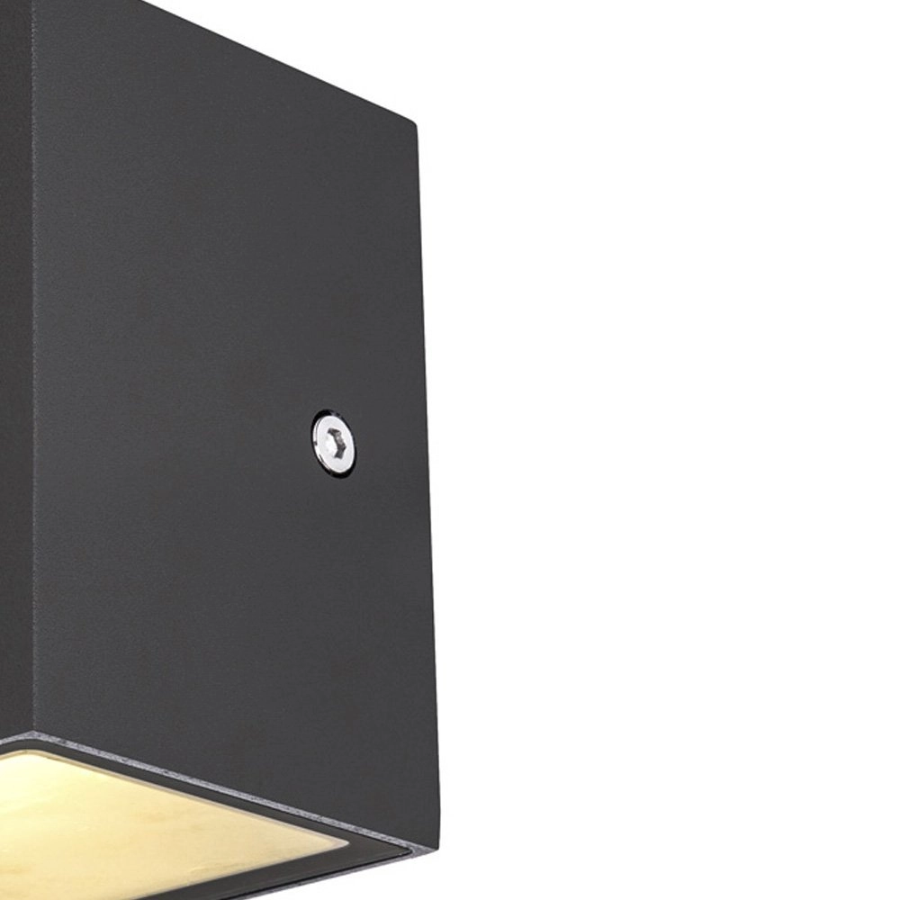 Applique murale Sitra Up - Down 11 cm anthracite SLV 4024163222501