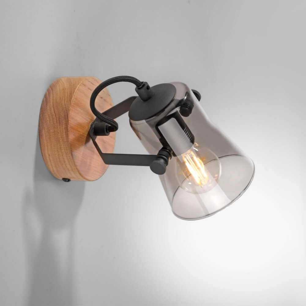 Applique Green Langstrom bois Just Light 4043689994860