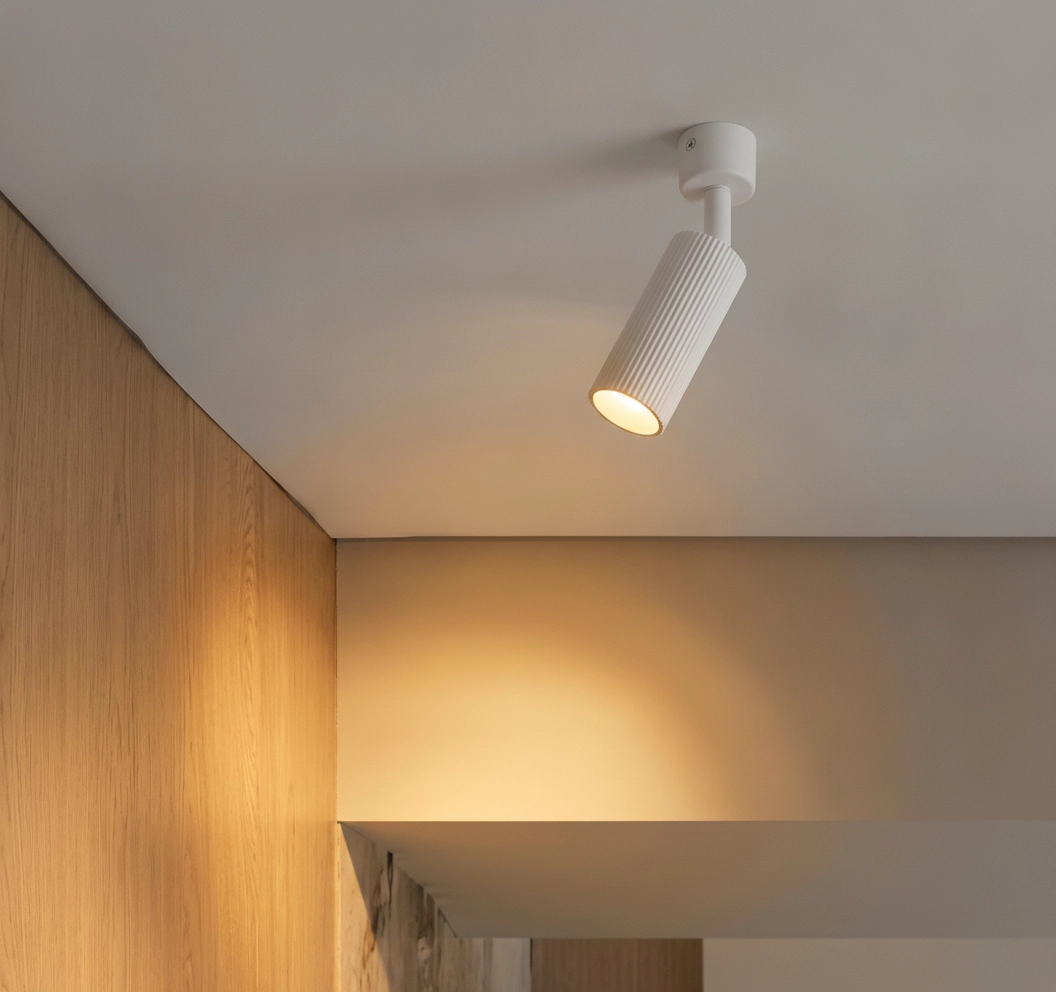 Spot de plafond Comet Blanc orientable