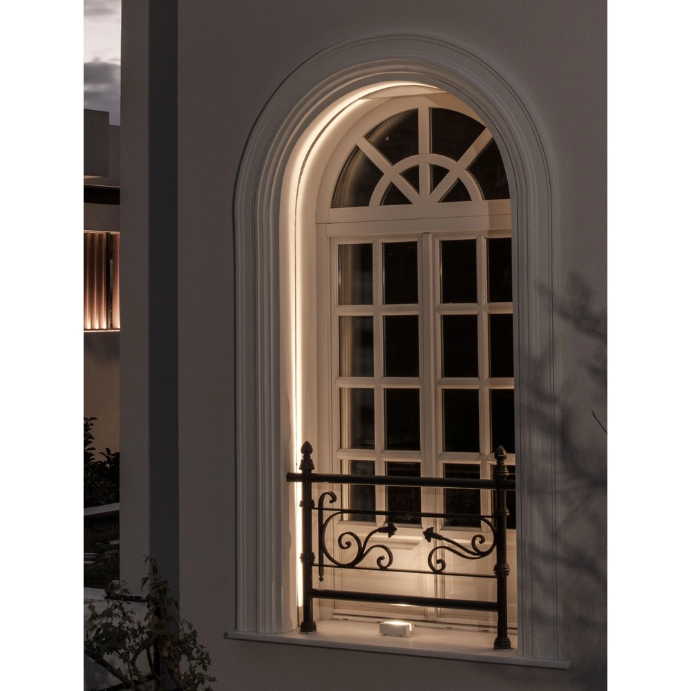 Lampe d’extérieur Dio Blanc avec un effet unique