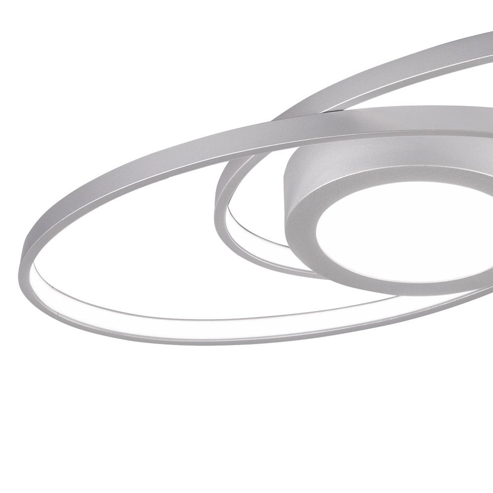 Plafonnier moderne Galaxy gris Trio 4017807446227
