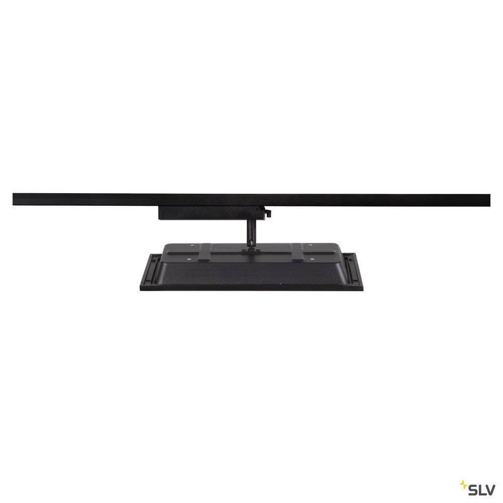 Panneau LED monophasé Panel Track carré noir SLV 4024163250832