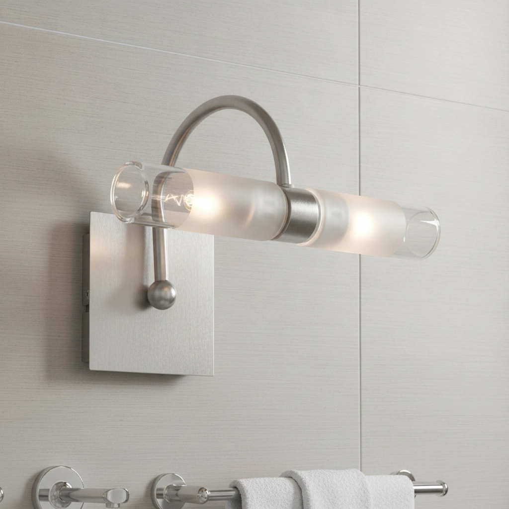 Applique murale Dritto nickel
