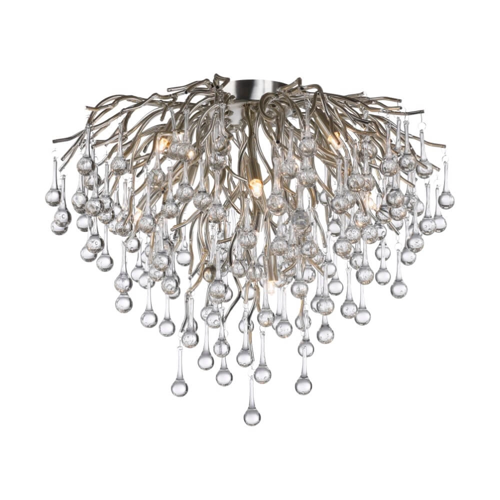 Lustre Icicle métal 50cm Lustre Icicle métal 50cm