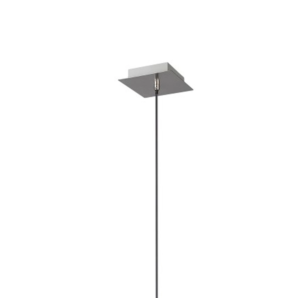 Lampe à suspension Marley pendentif nickel mat Trio 4017807408737