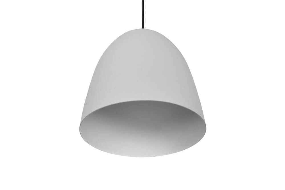 Lampe à suspension gris béton Tilda Ø 25 cm Trio 4017807522259
