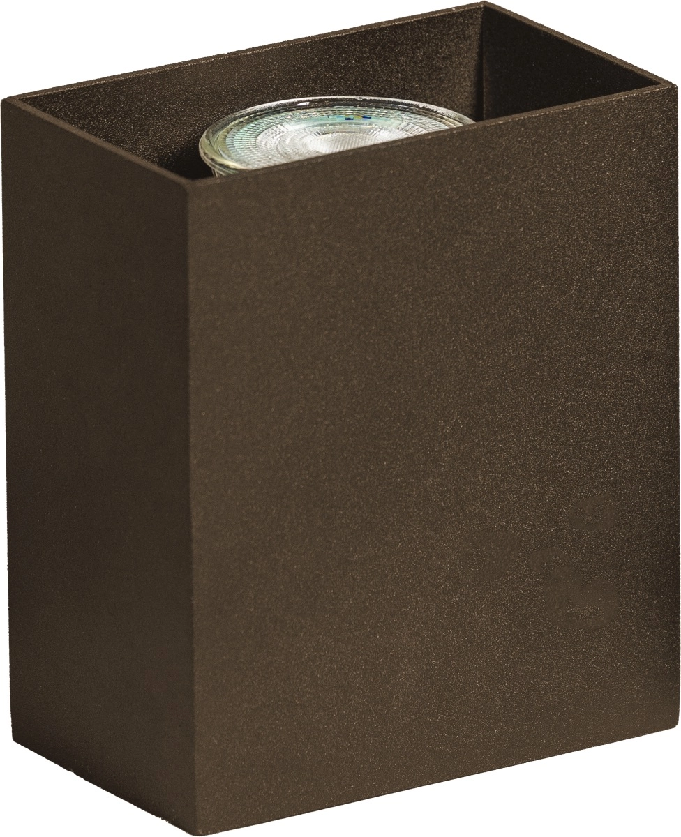 Tache murale vers le haut ou vers le bas Minke 1x GU10 - brun anodique