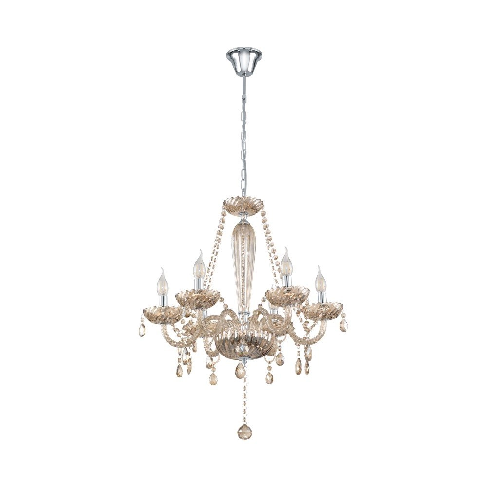Lustre Basilano 6 lumières 72cm Eglo 9002759390921
