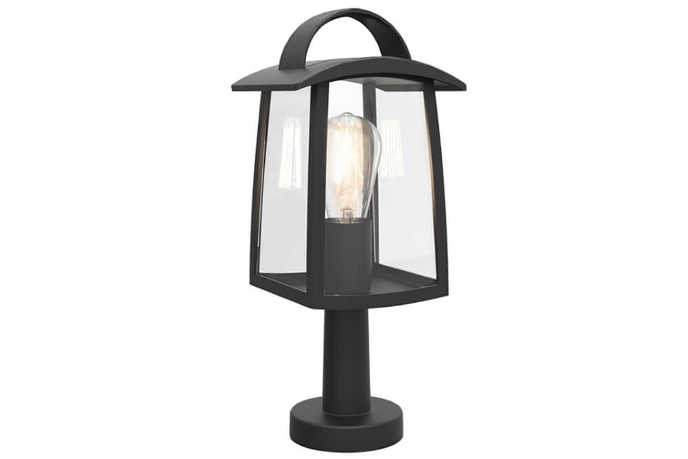 Jolie lampe de jardin Kelsey noir S Jolie lampe de jardin Kelsey noir S