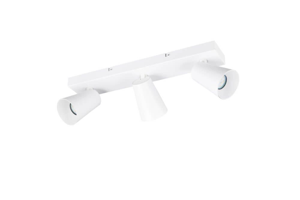 Spot en saillie 3 lumières Sharp blanc Trio 4017807613094