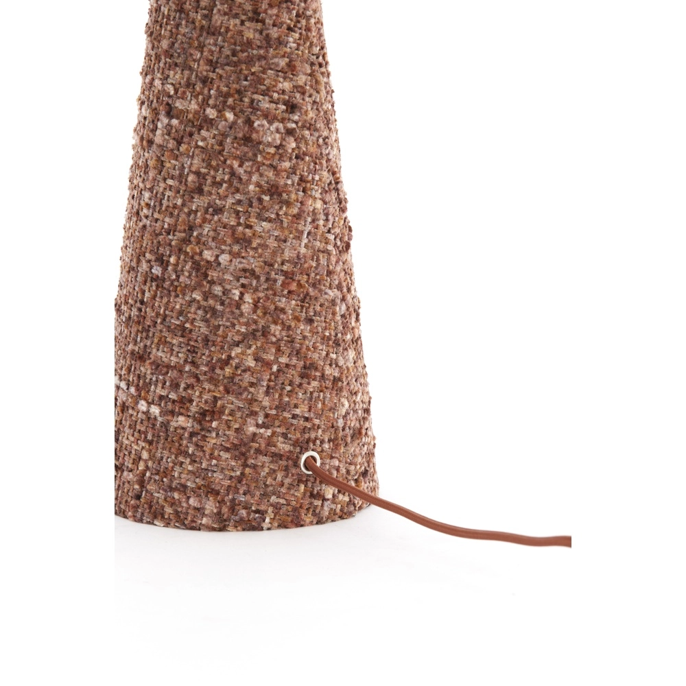 Lampe de table boucle Micky 58 cm - bourgogne Light & Living 8717807834197