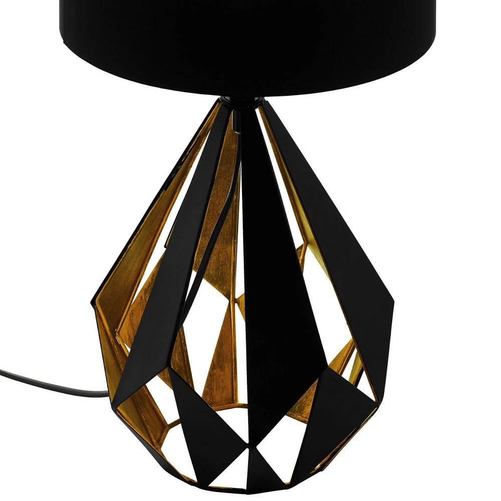 Lampe de table noire Carlton 5 Eglo 9002759430771