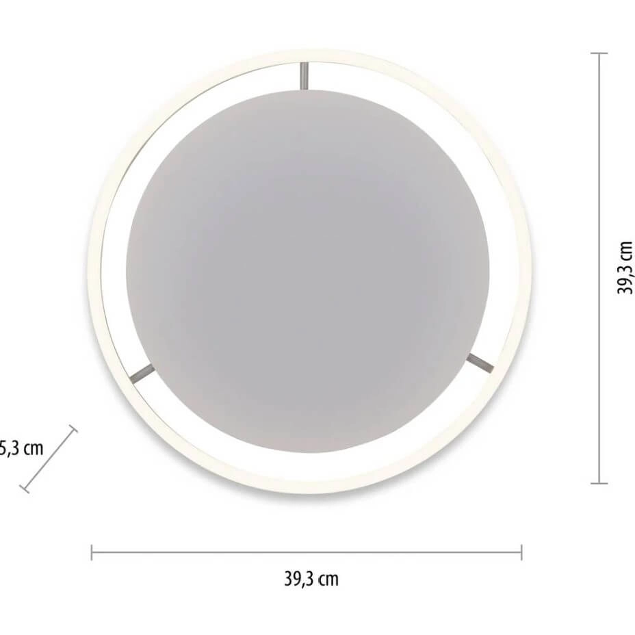 Plafonnier en aluminium Ritus Ø40cm Paul Neuhaus 4043689983451