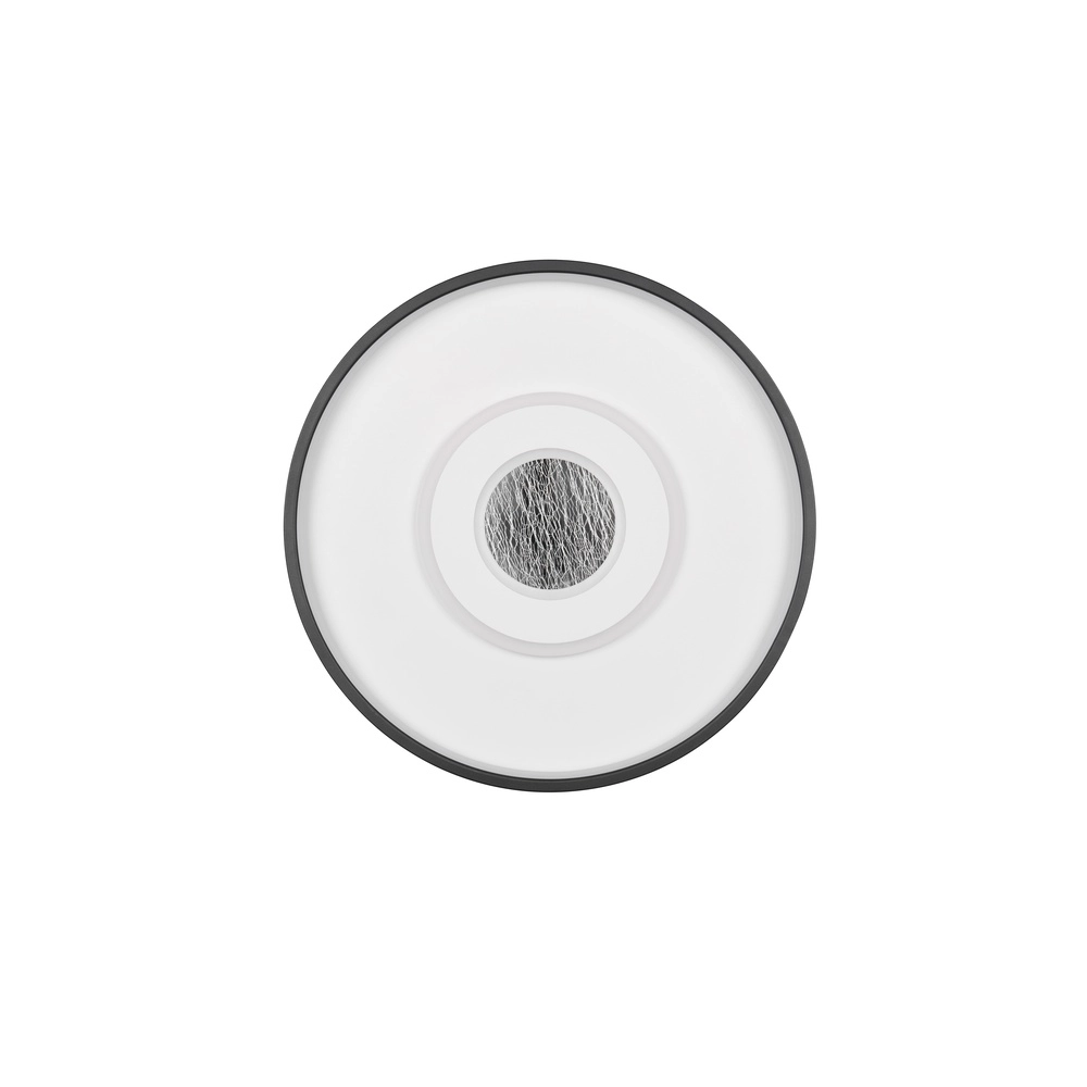 Plafonnier rond Nazar noir et blanc Trio 4017807659641