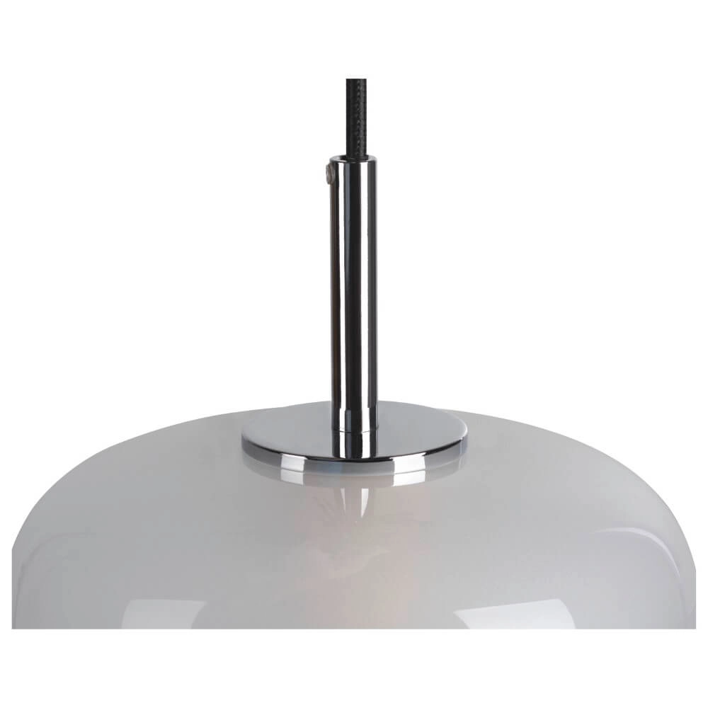Lampe à suspension en verre Pantilo verre fumé - Ø 20cm SLV 4024163266444
