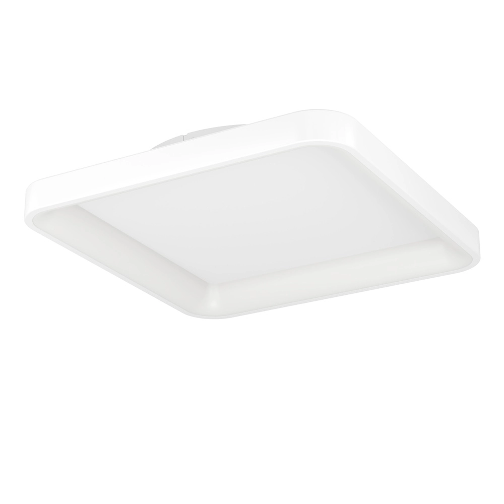 Lumière de plafond LED élégante Loretello 35x35cm - blanc