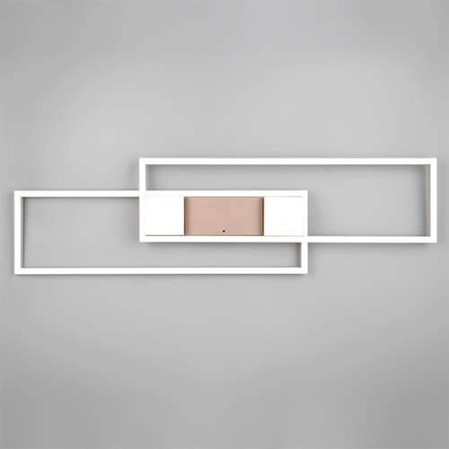 Plafonnier LED 100x28 Albany cuivre rouge Trio 4017807610307