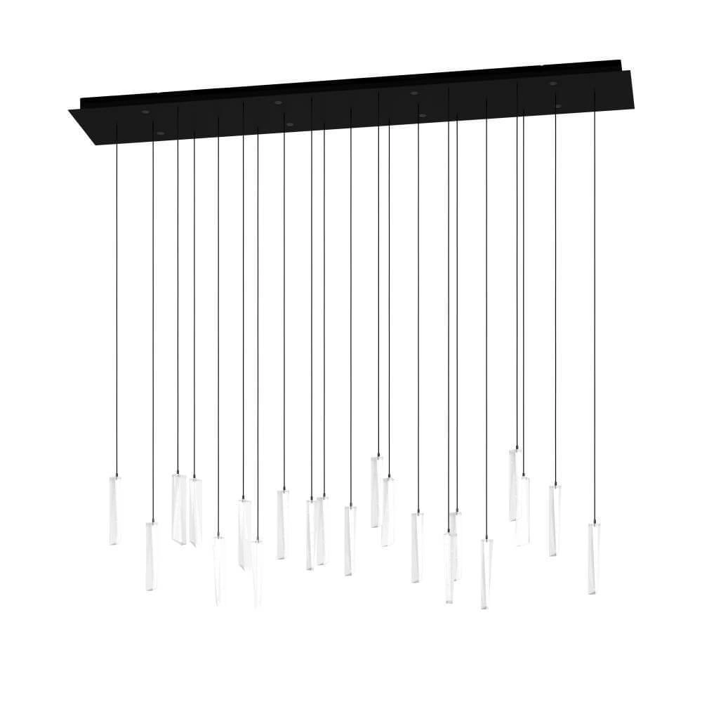 Lampe suspendue multi-suspensions Sardenara 117 cm