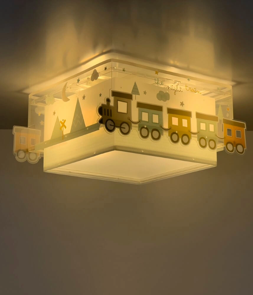Plafonnier avec train The Night Train Dalber 8420406635361