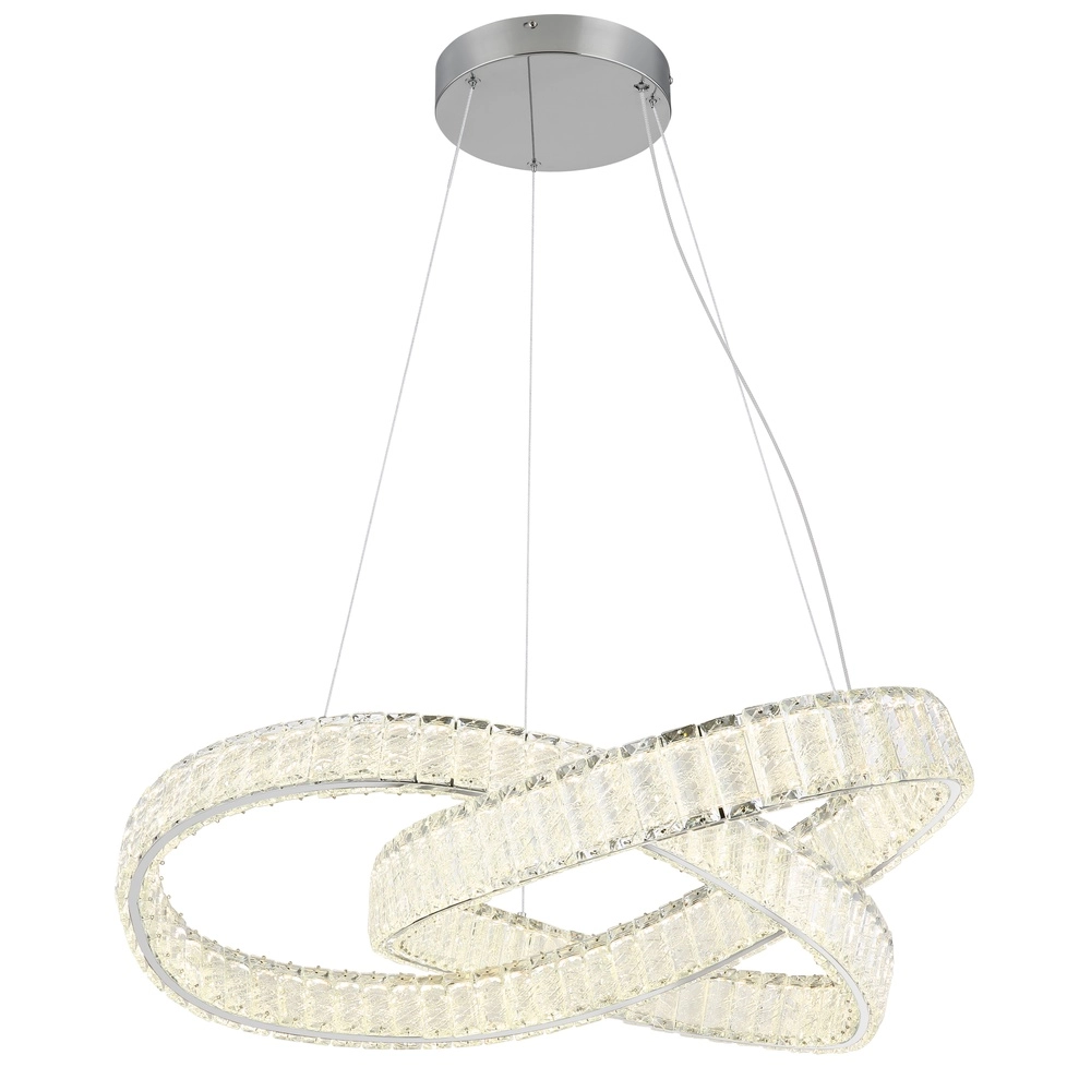 Lampe pendante unique Mucky Chrome