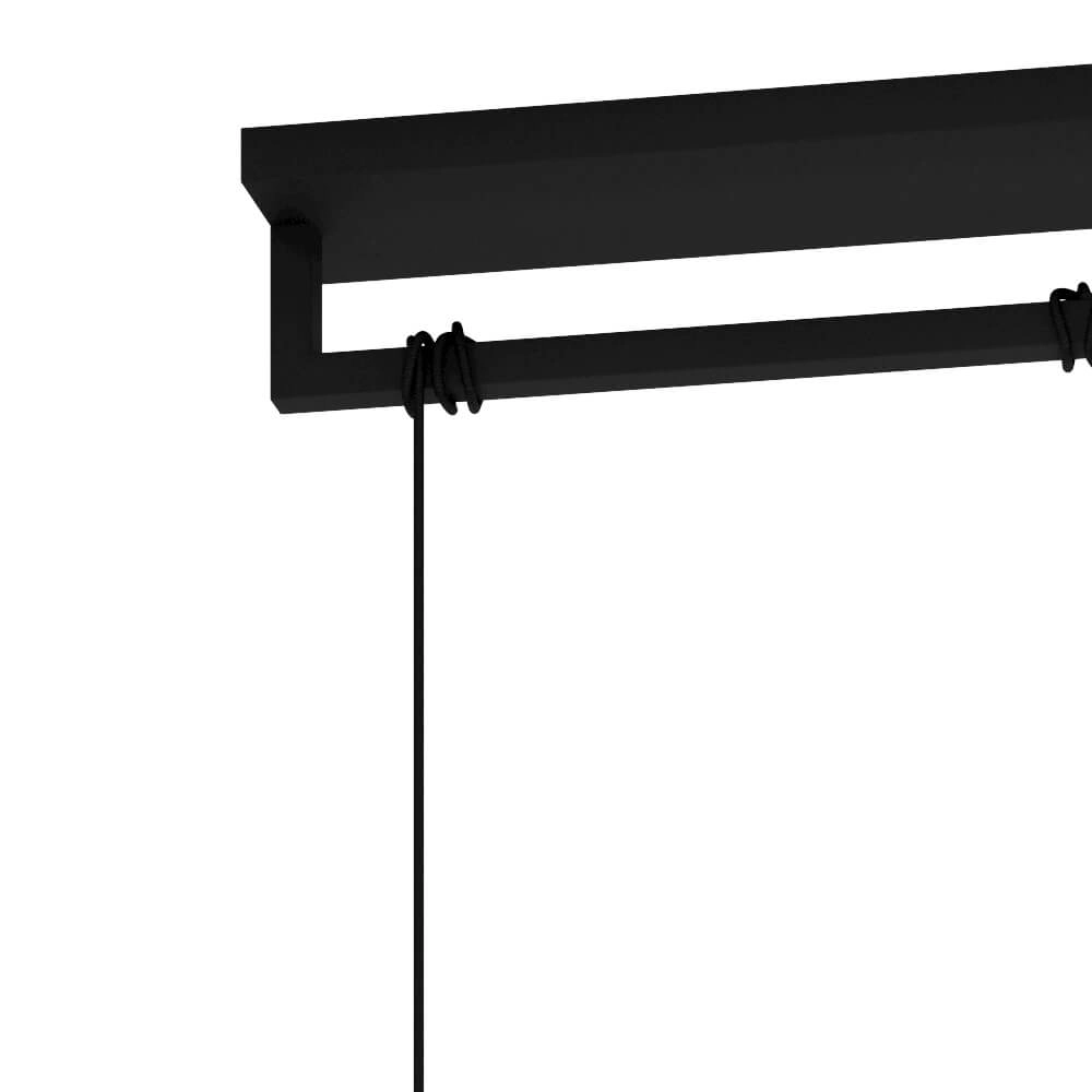 Lampe suspendue noire Bogota 3 lumières Stars of Light 9008606220755