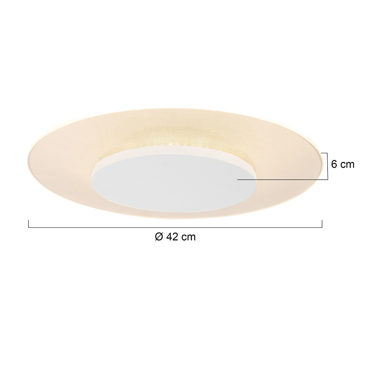 Plafonnier LED Lido Ø 42 cm Steinhauer 8712746106251
