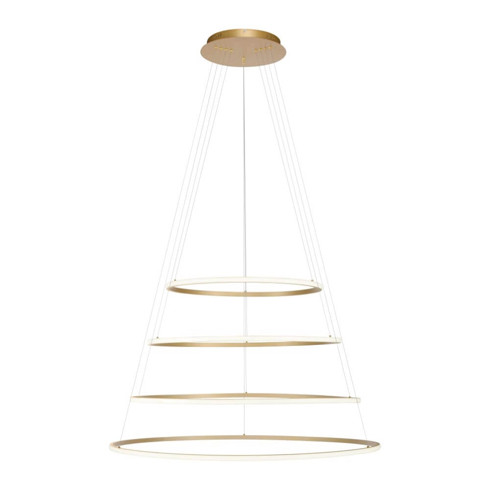 Lampe suspendue moderne Tessara laiton Paul Neuhaus 4012248372661