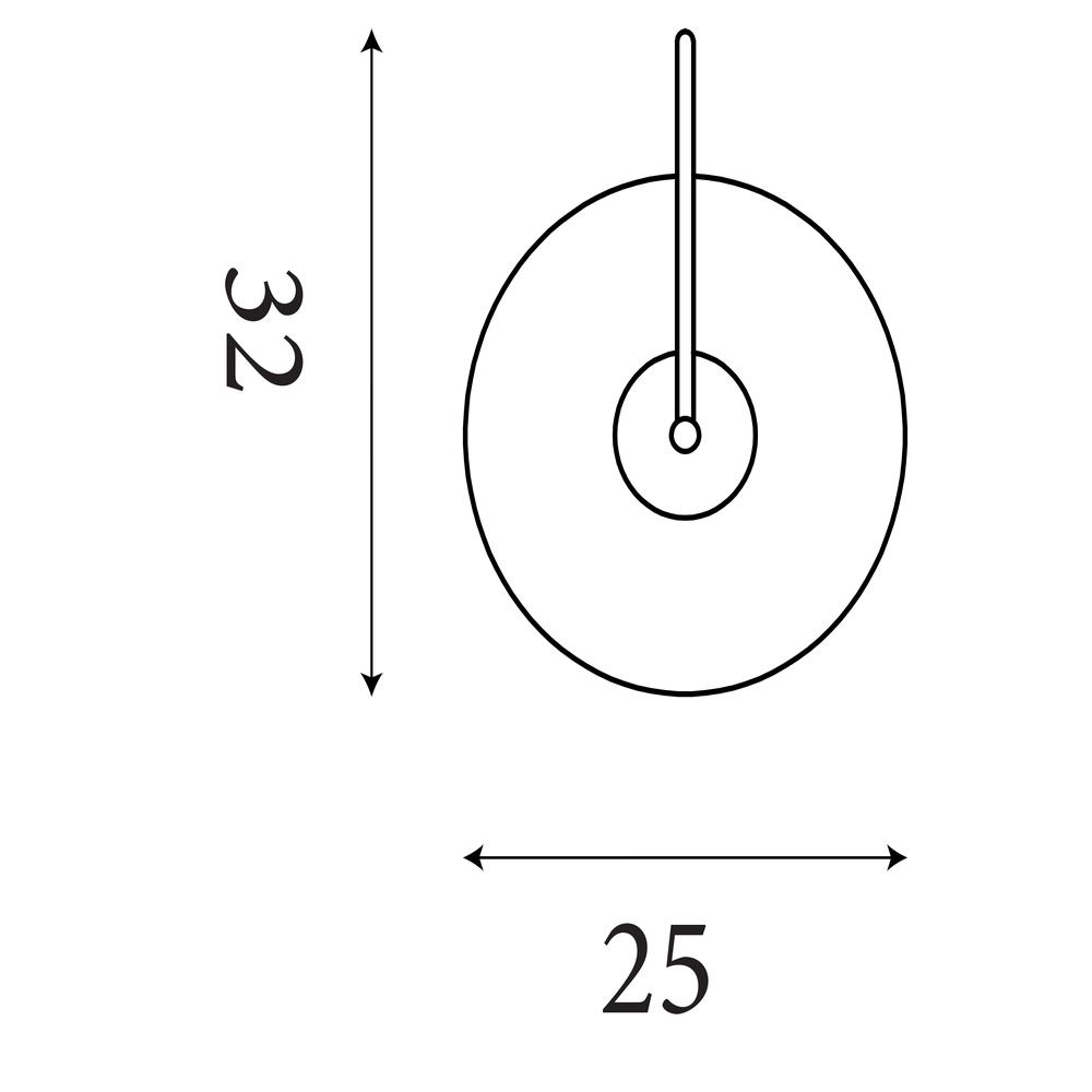 Applique murale Confetti concevoir Searchlight 5053423306759