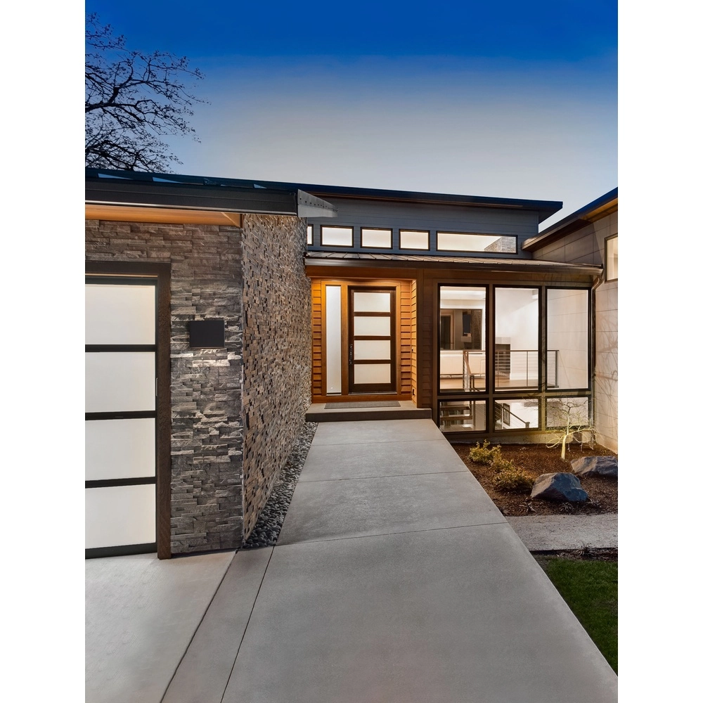 Spot mural épuré Tick Downlighter Noir Lyora 5212017453617