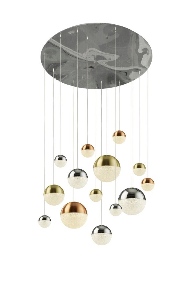 Grande suspension Planets 70cm - 14 lumières Grande suspension Planets 70cm - 14 lumières