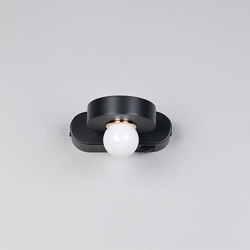 Lampe murale Arpino noir 15 cm Trio 4017807683639