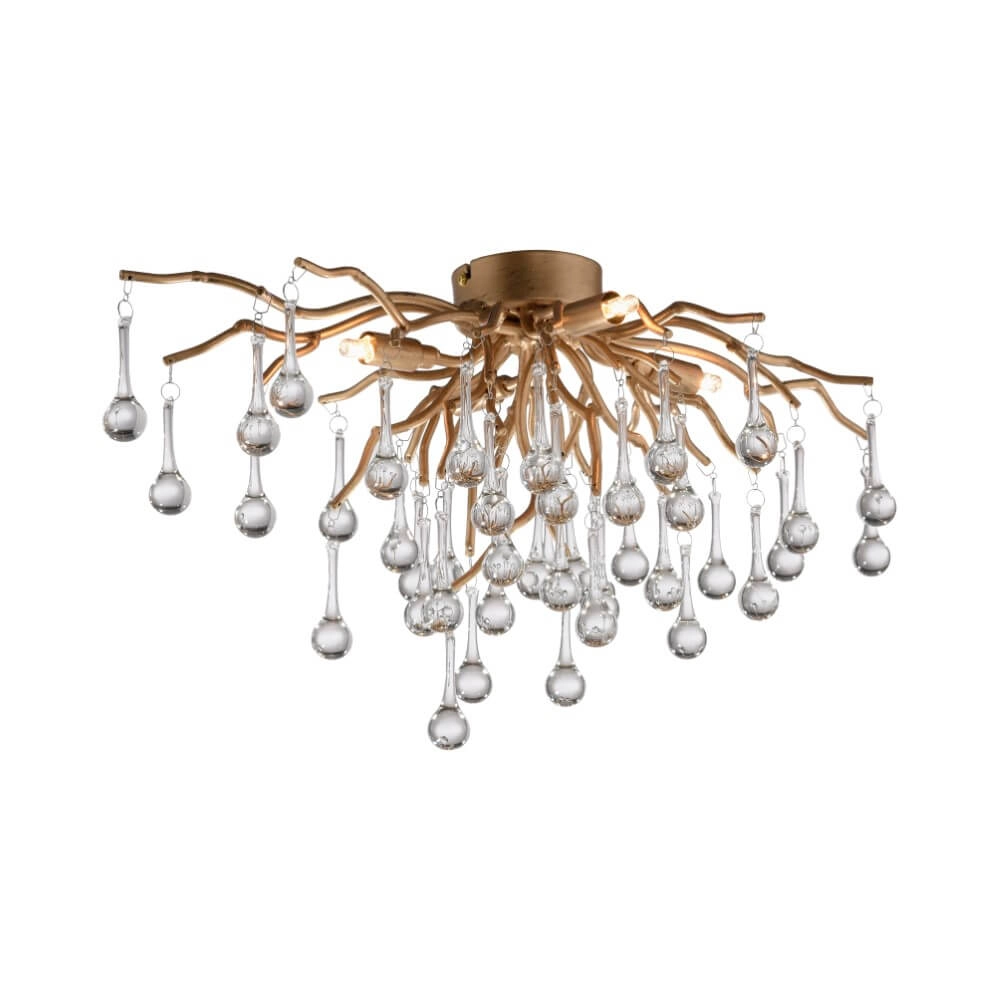 Lustre Icicle laiton 60cm Lustre Icicle laiton 60cm