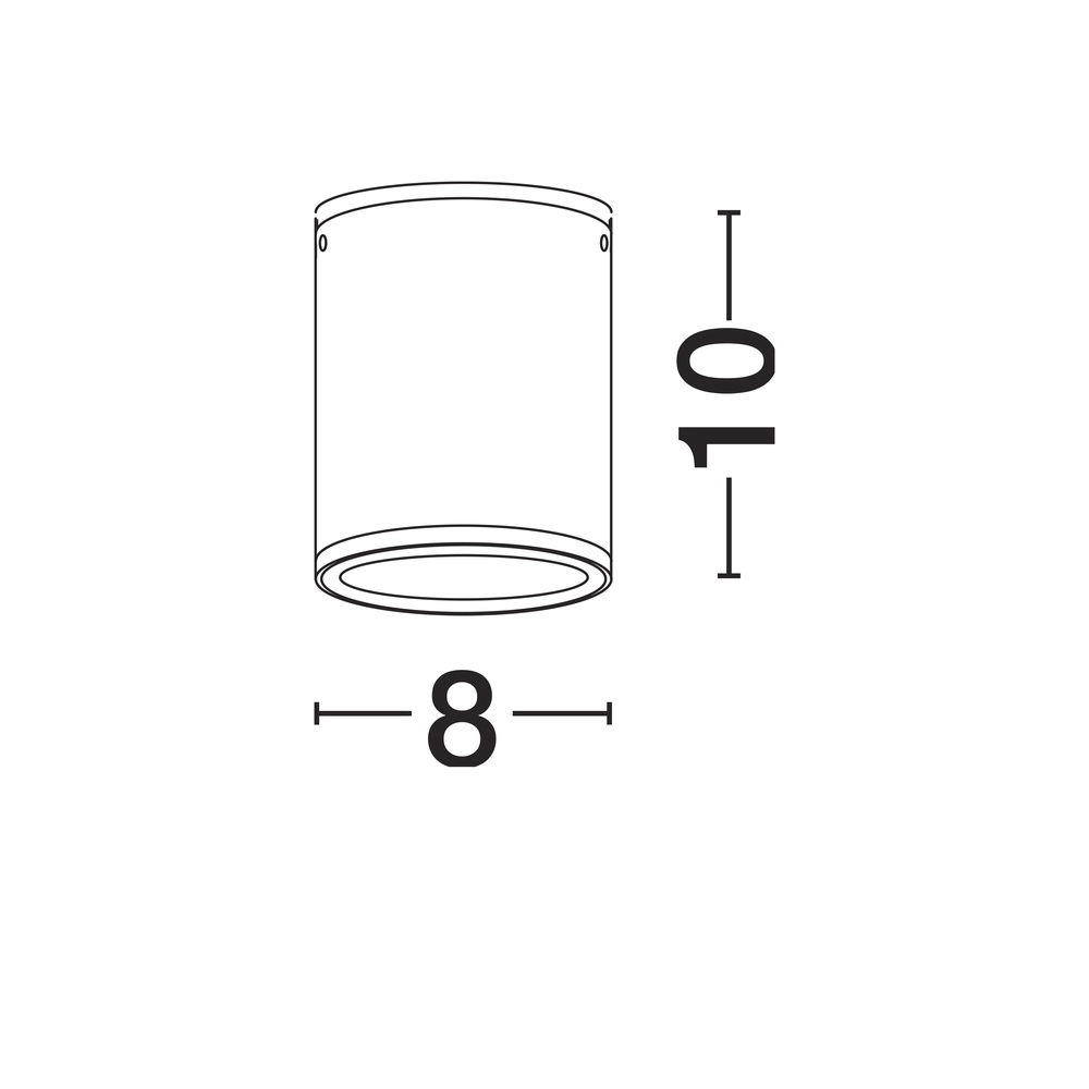 Spot de plafond Lumina 9W Blanc Lyora 5212017453914