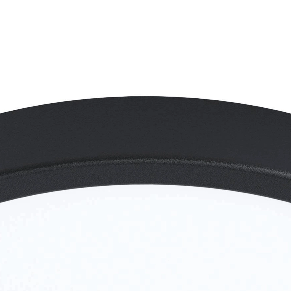 Plafonnier Zigbee Argolis-Z Ø 28,5 cm noir Eglo 9008606232505