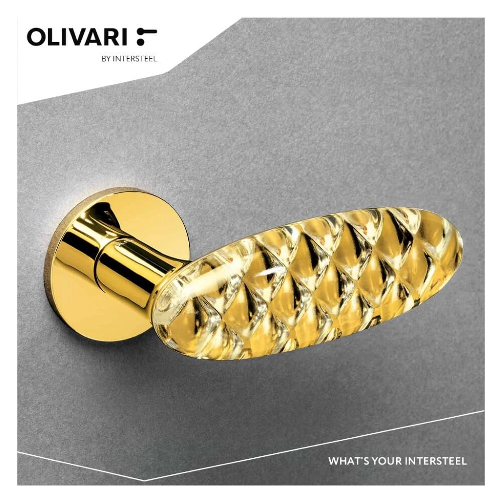 Poignée Crystal Diamond laiton Olivari 8714186503591