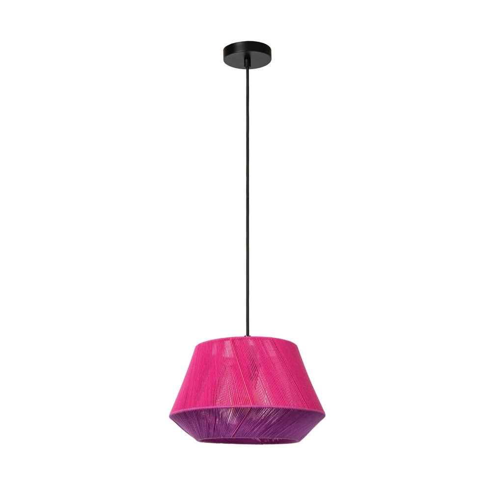 Lampe suspendue Jessica Ø 30cm rose