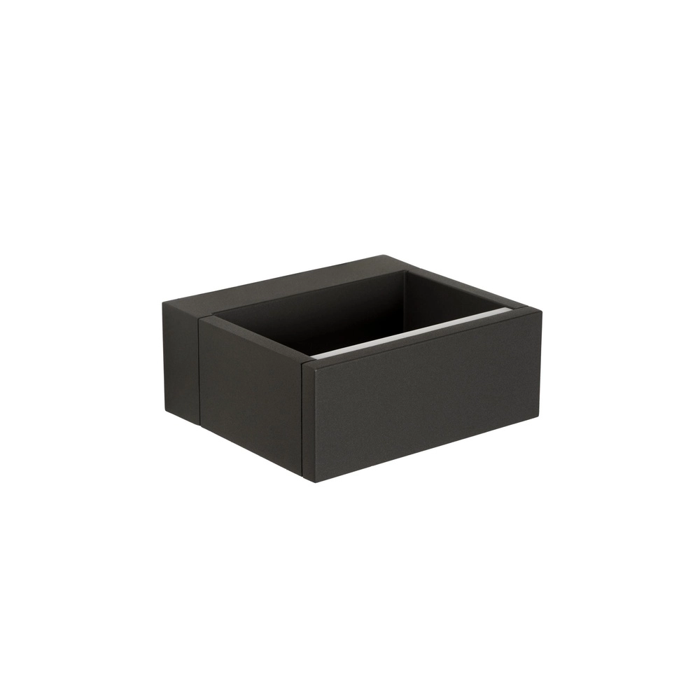 Lampe murale de conception Goa anthracite