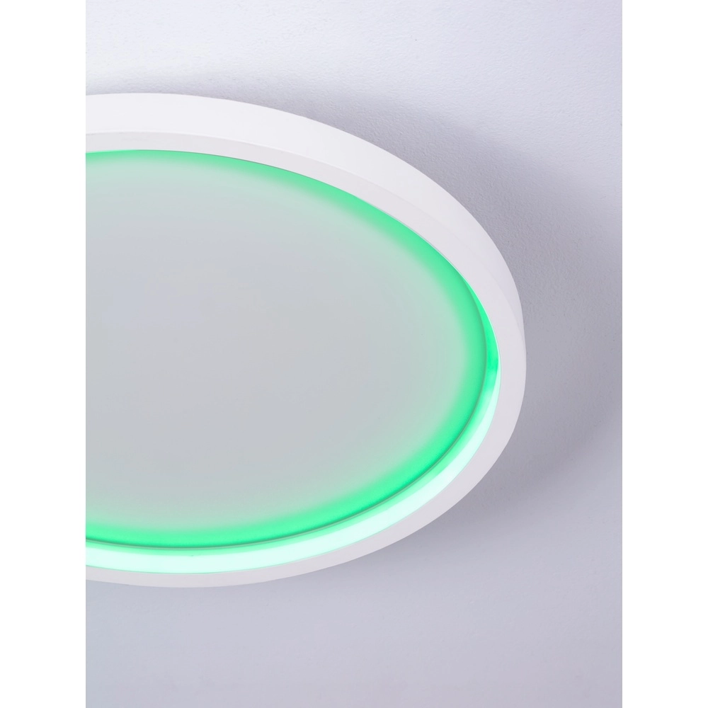 Plafonnier Chet Ø 39,3 cm avec fonction RGB Lyora 5212017450142