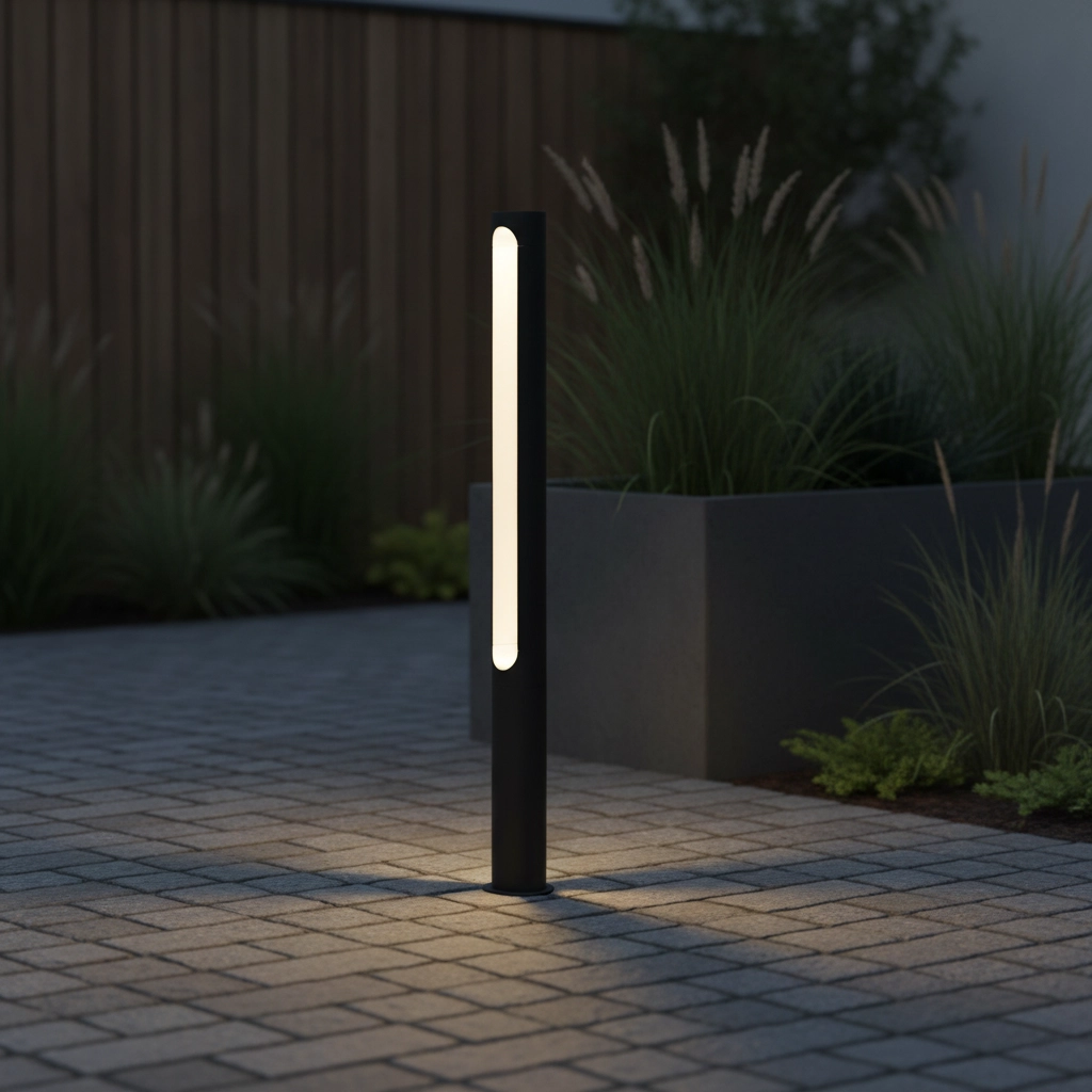 Lampe de jardin design Eta anthracite